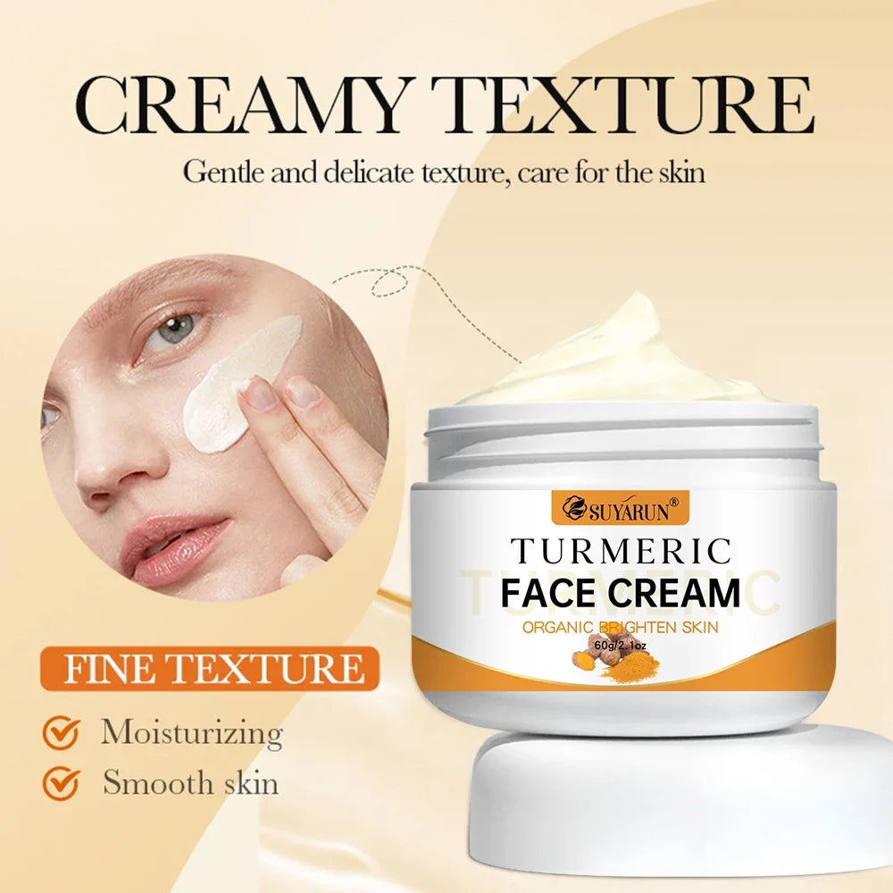 SUYARUN Turmeric Face Cream – Brightening & Anti-Aging