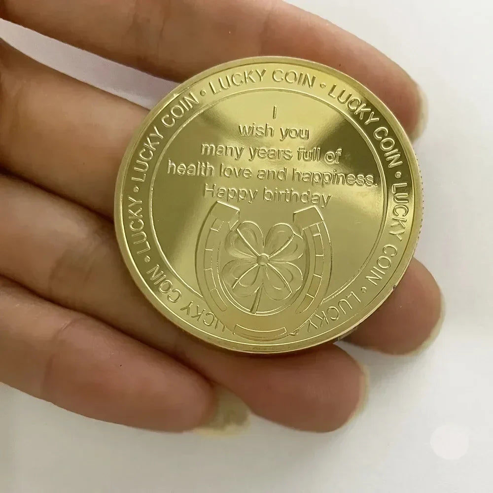 Commemorative Medal Lucky Coin | Birthday & Festival Gift