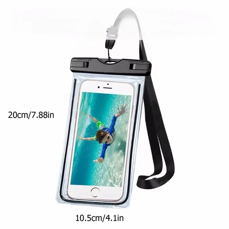 3-Pack Waterproof Phone Pouch | Beach, Kayak & Fishing Case