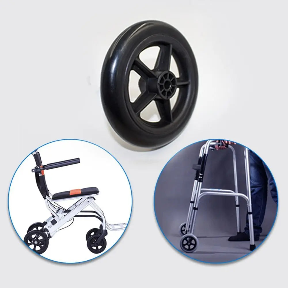 Wheelchair Front Castor Durable Anti Slip Shopping Cart Wheels