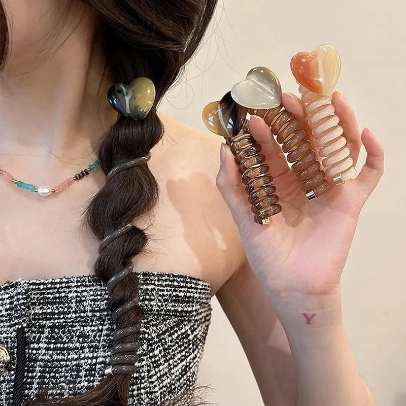 Minimalist Bubble Braid Headband | Hair Loop & Ponytail Rope