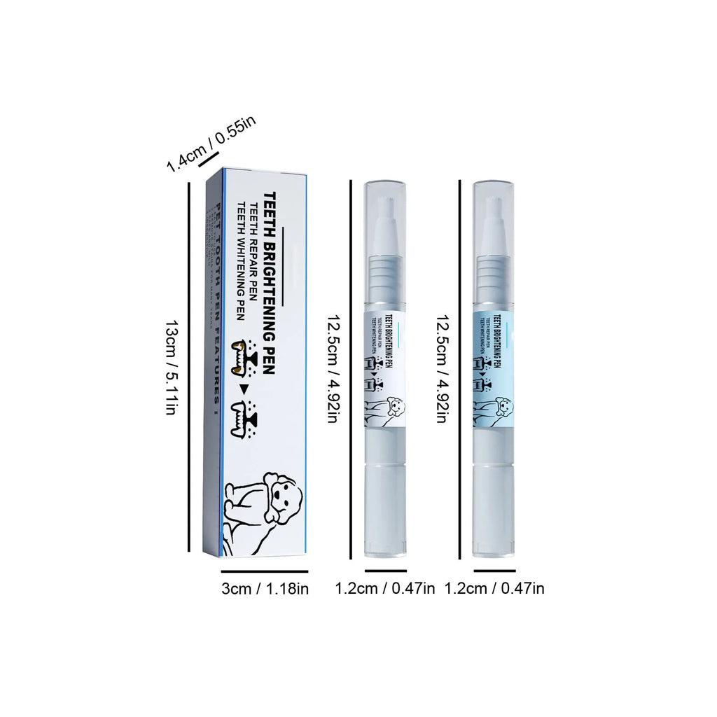 Pet Teeth Cleaning Pen – Tartar & Stain Remover for Dogs & Cats