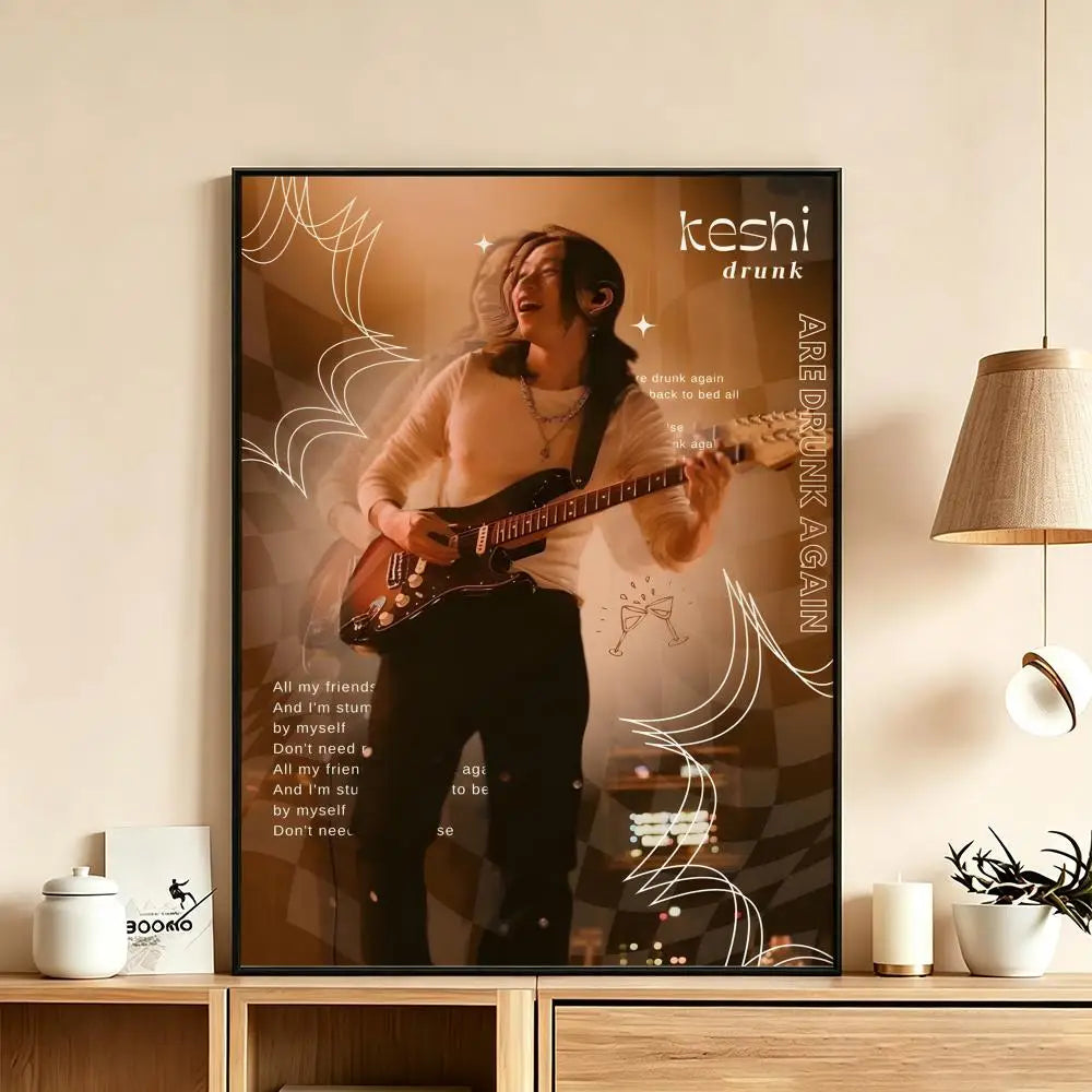 K-Keshi Singer HD Poster – Waterproof Sticky Wall Art Decor