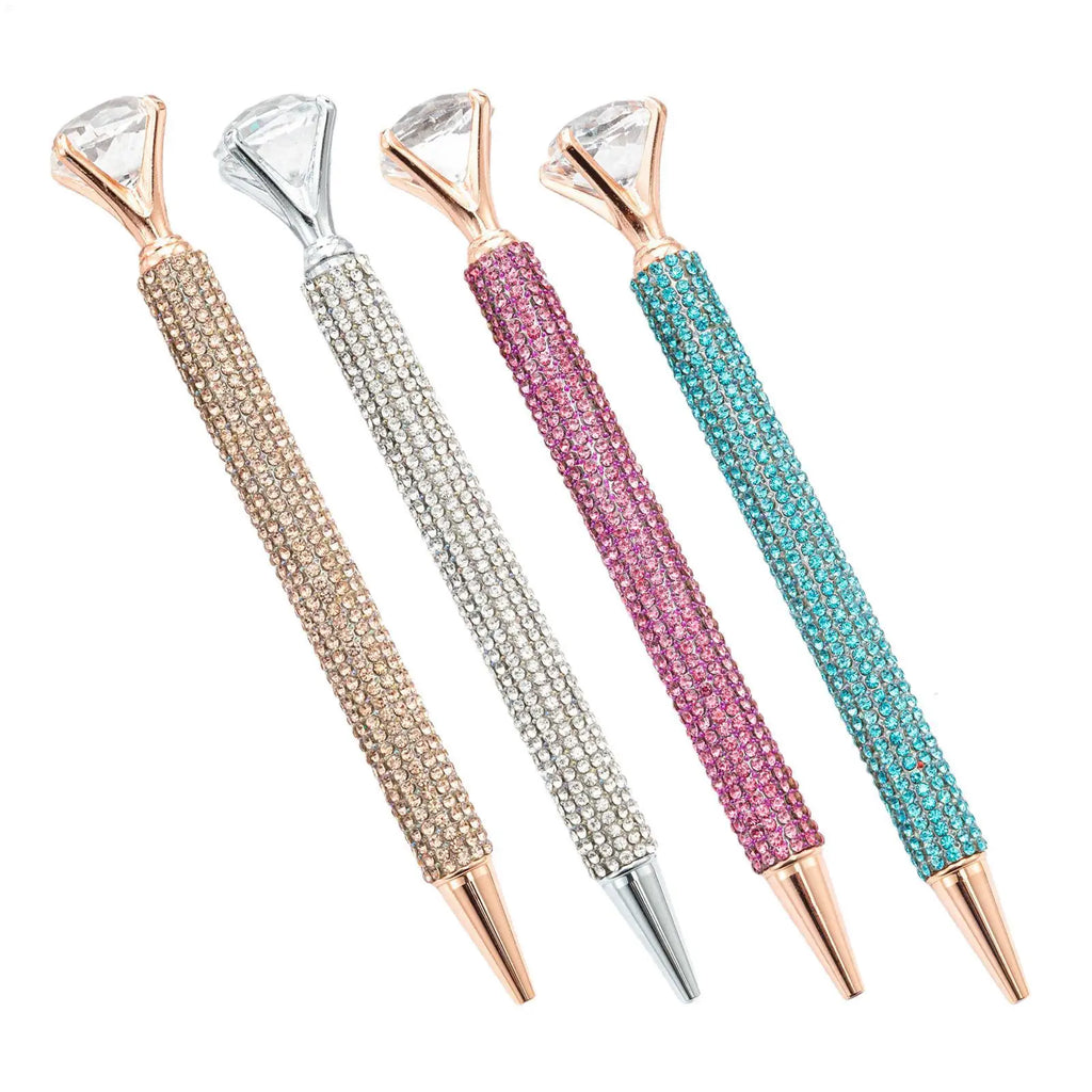 Rhinestone Crystal Gel Pen – Sparkly Bling Writing Tool