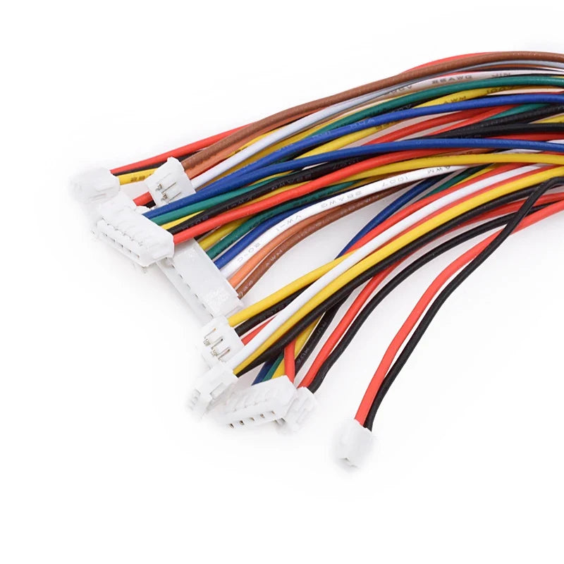 Micro JST Wire Connector Pitch 2P 3P 4P 5P 6P 7P 8P 9P 10P Female