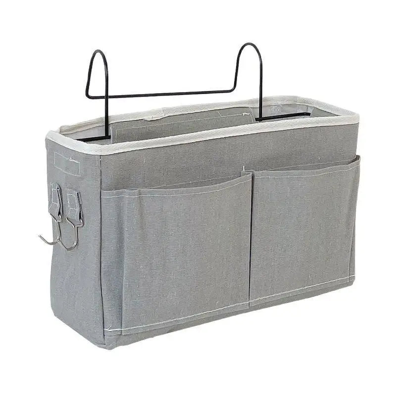 Bedside Hanging Storage Bag – Multi-Pocket Bed Organizer