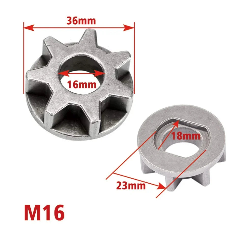 M10 M14 M16 Sprocket Chainsaw Gear Set for Angle Grinders