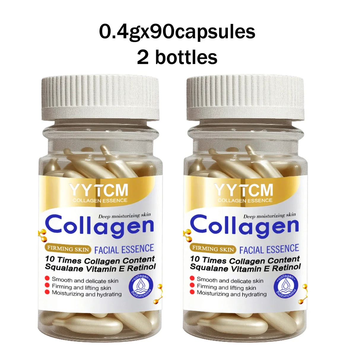 Collagen Firming Capsule Essence – Squalane, Retinol & Vitamin E