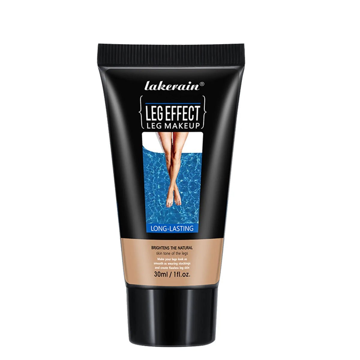 Waterproof Leg Foundation Lotion – Medium Shade Body Makeup