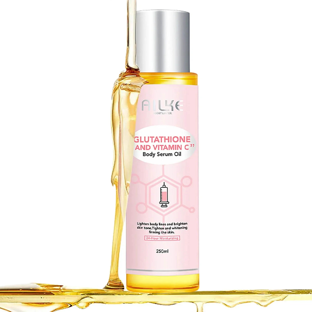AILKE Vitamin C & Glutathione Brightening Body Oil 250ml