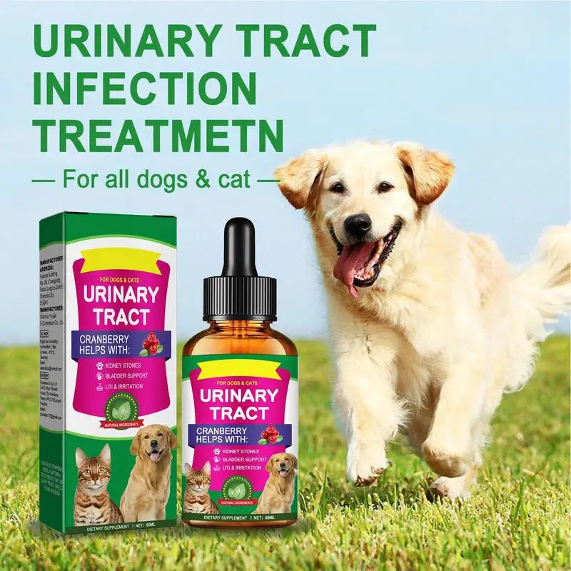 Pet UTI Treatments Powerful Cat Bladder Drops Urinary Tract Care