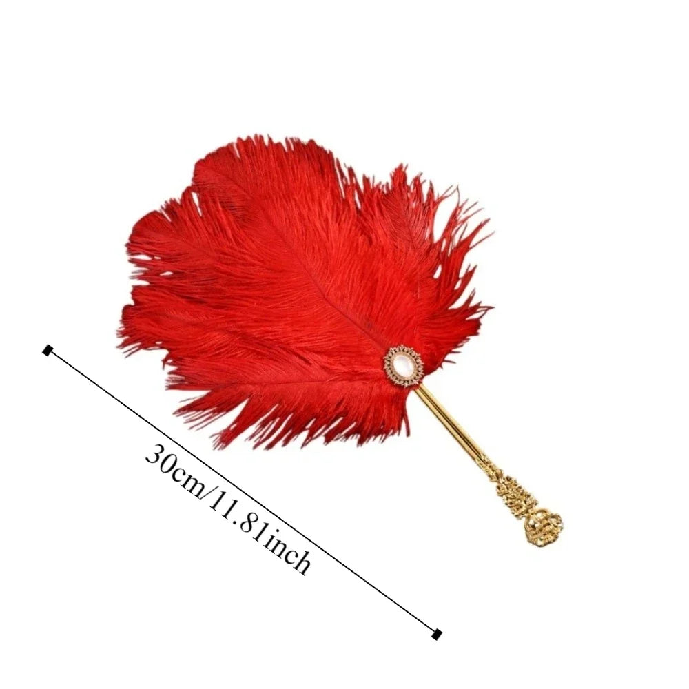 Feather Fan Dance Prop | Cosplay, Cheongsam & Stage Performance