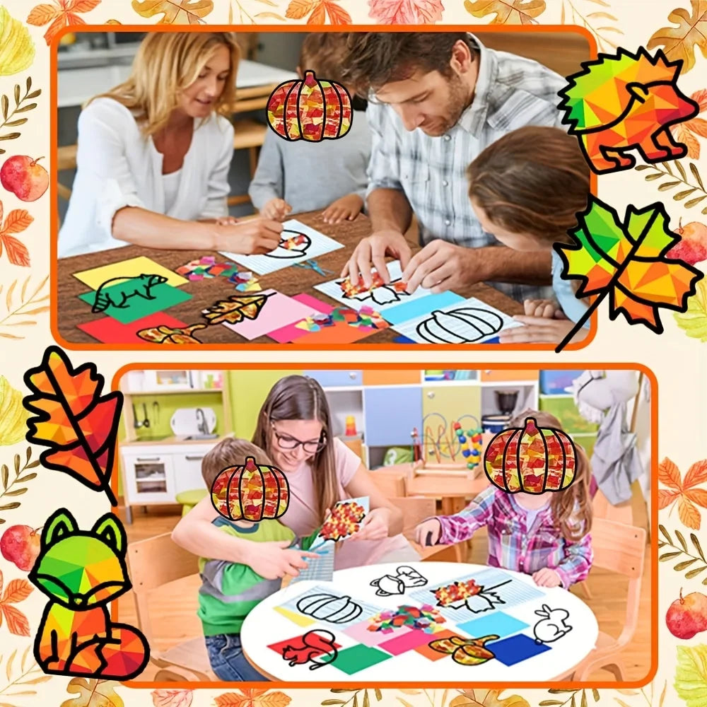 DIY Autumn Wreath Craft Kit – Thanksgiving & Holiday Gift