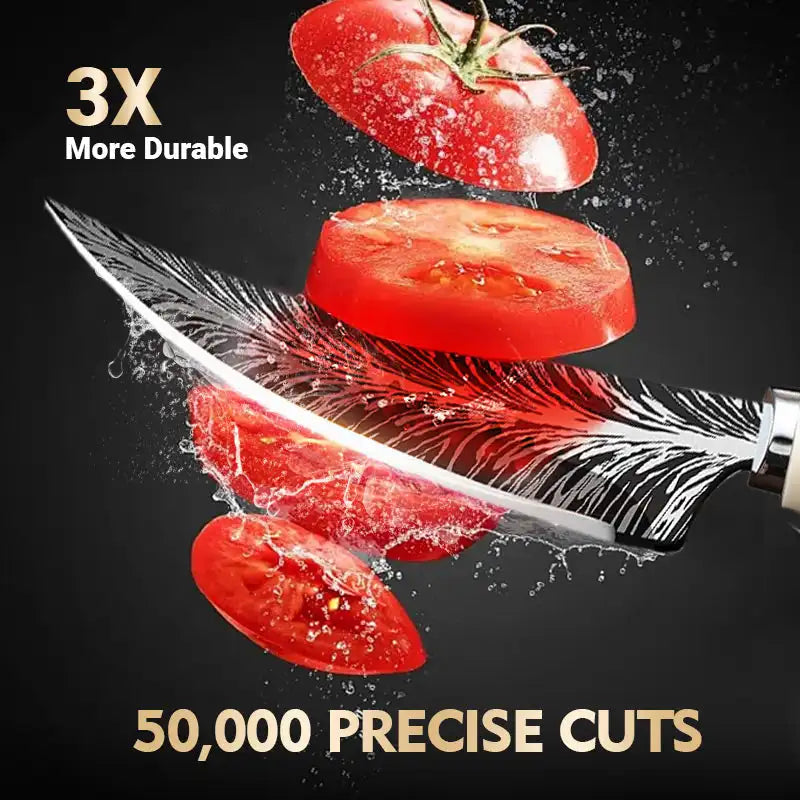 Damascus Boning Knife with Blade Cover – 10.7" Japanese Steel