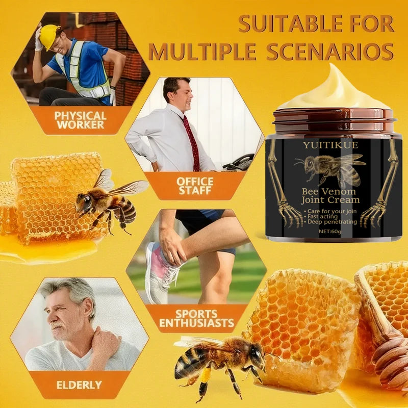 Bee Venom Body Cream 60g – Moisturizing & Anti-Aging Skin Care