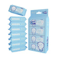 64pcs Mini Disposable Travel Wipes – Hand & Mouth Cleaning