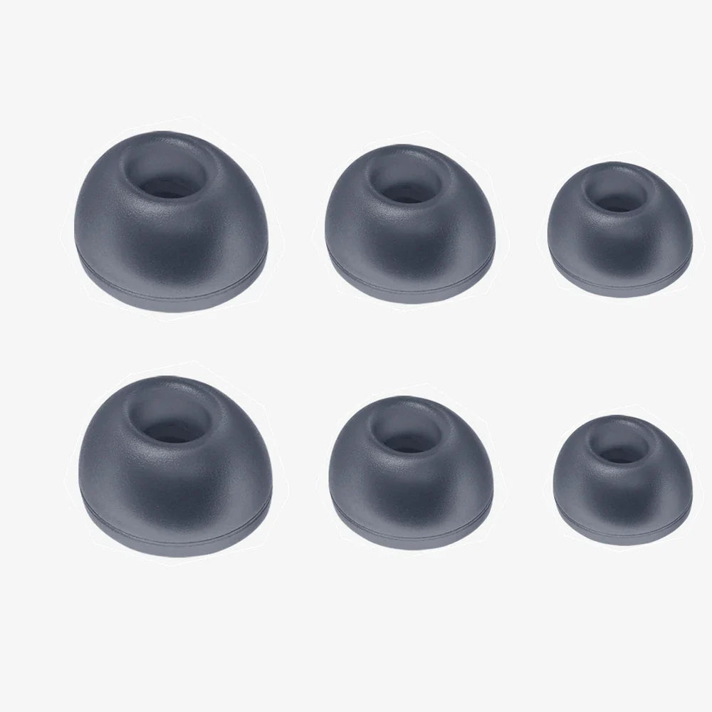 Silicone Ear Tips 3 Pairs for JBL LIVE PRO2 & Free2 Earbud Caps