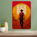 High Noon Classic Movie Metal Poster Sign – Vintage Wall Art