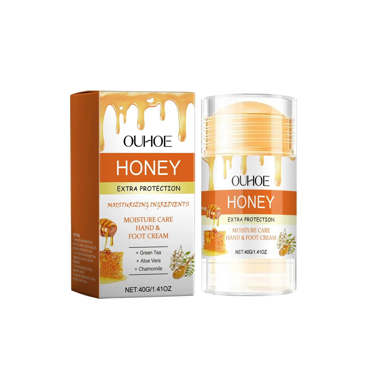 Honey Hand & Foot Cream – Moisturizing Balm for Dry Skin