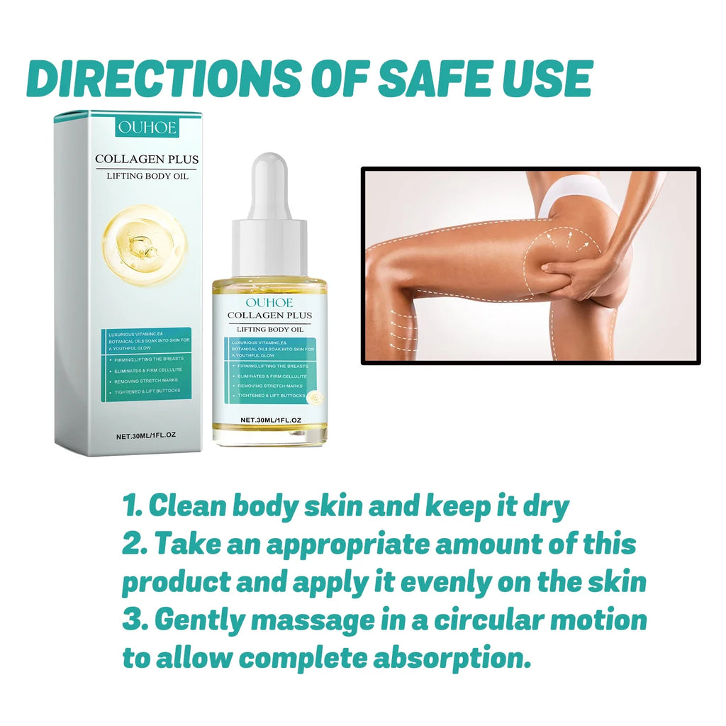 Collagen Firming Body Oil – Tighten, Lift & Moisturize | 30ml