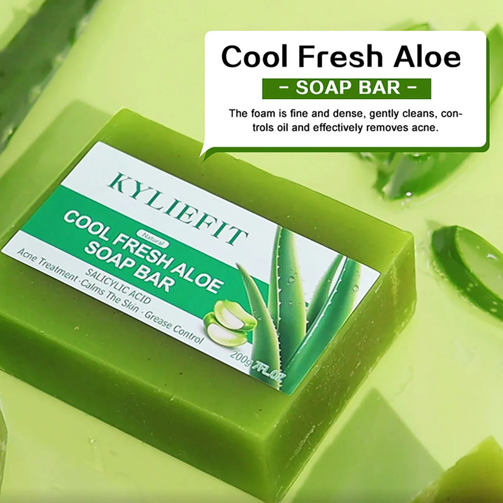 AILKE Aloe Brightening Soap Bar | Dark Spot & Oil Control 200g