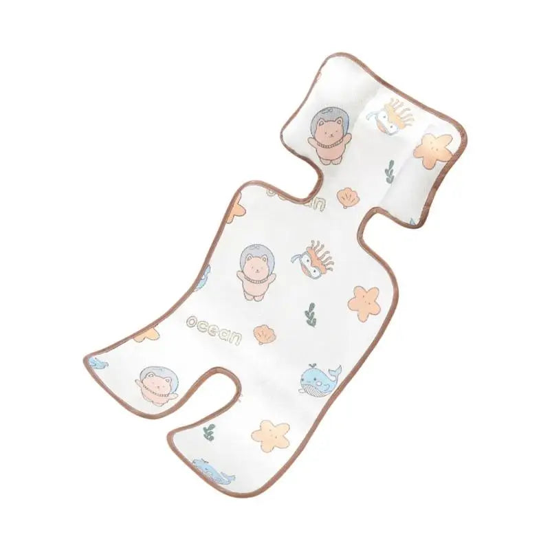 Summer Baby Pram Cooling Pad | Breathable Bamboo Cushion Liner