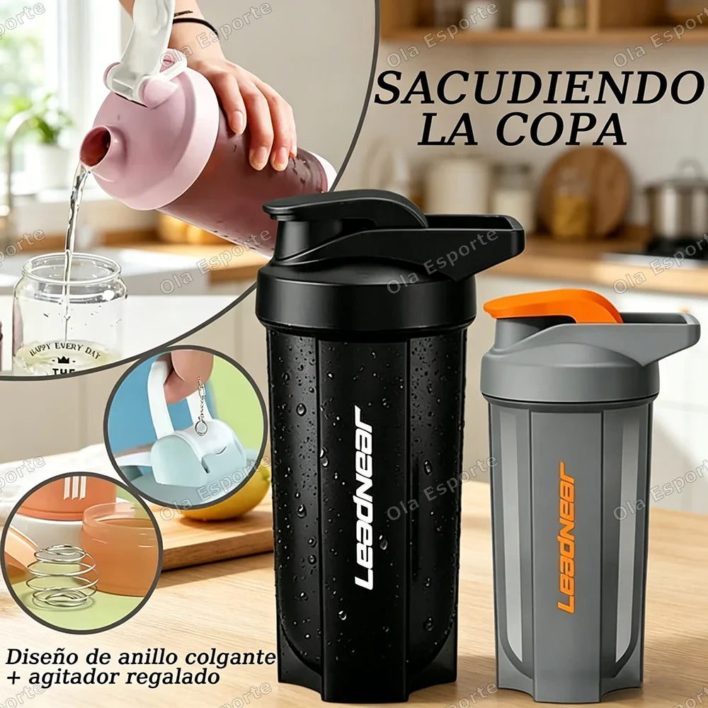 500ml Leak-Proof Protein Shaker Bottle for Gym & Sport
