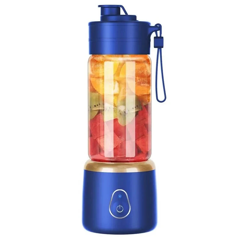 Portable USB Electric Juicer 400mL | Stainless Steel Blades