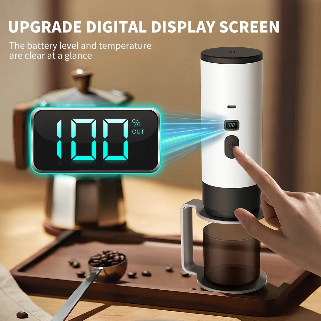 HOMEFISH Portable Wireless Capsule Coffee Machine 15BAR 3-in-1