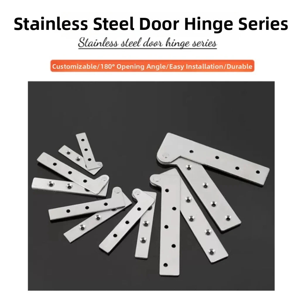 Stainless Steel Pivot Hinge 360-degree Revolving Door Cabinets Doors