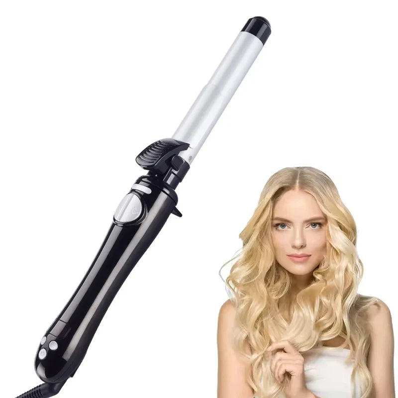 Ceramic Auto Rotating Curling Iron 25mm | Temp Display