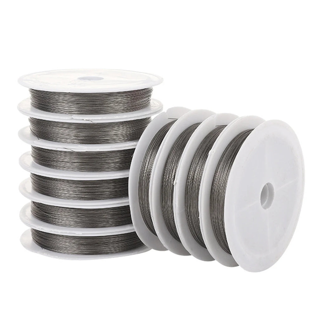 Stainless Steel Beading Wire 10-Roll Pack | Jewelry Making