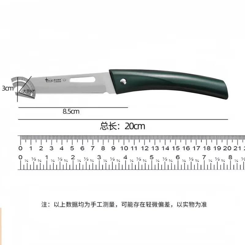 Stainless Steel Folding Fruit Knife – Portable Peeling Knife