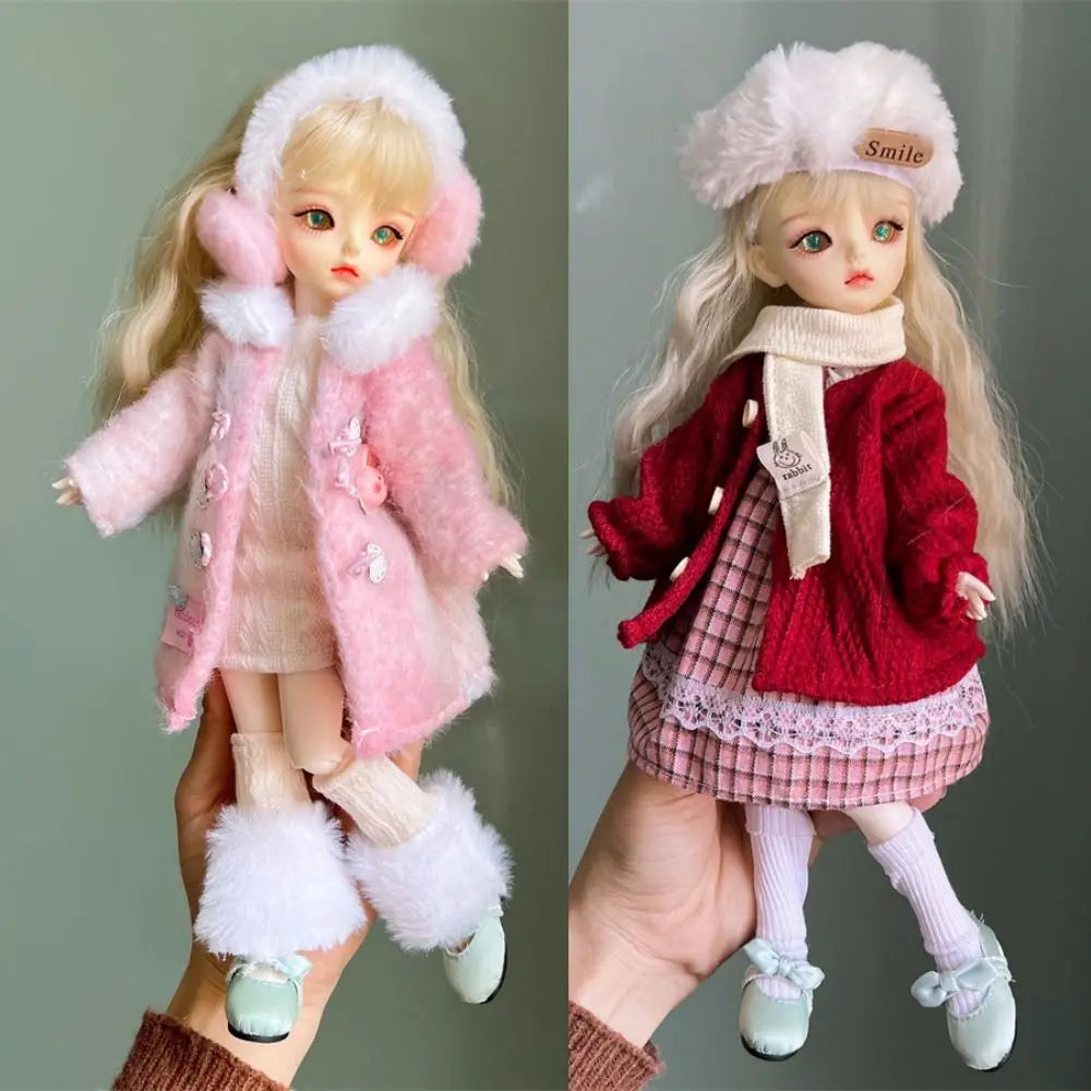 30cm BJD Doll Clothes – 1/6 Scale Outfit Set | Cartoon Dress