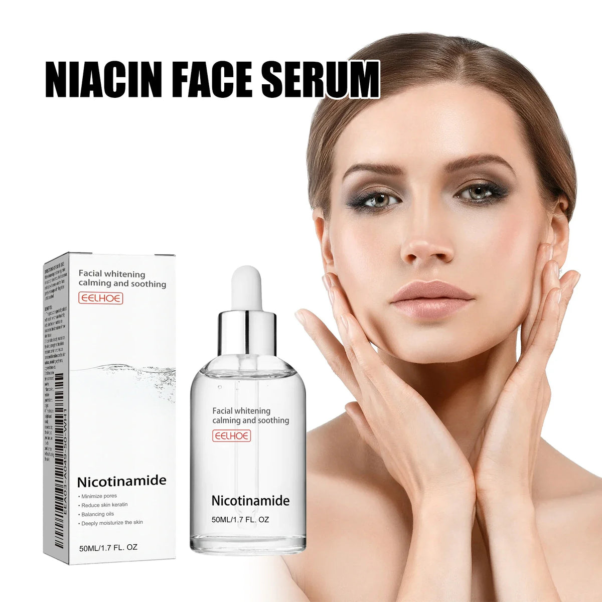 Eelhoe Niacinamide Face Serum – Brighten, Hydrate & Firm 50ml