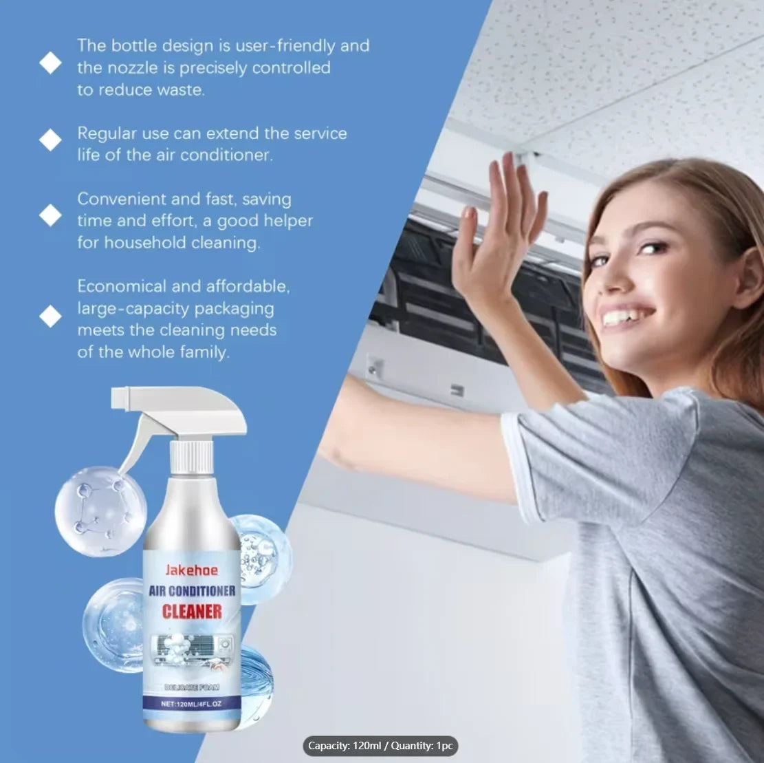 AC Foam Cleaner Spray – No-Disassembly Air Conditioner Cleaner