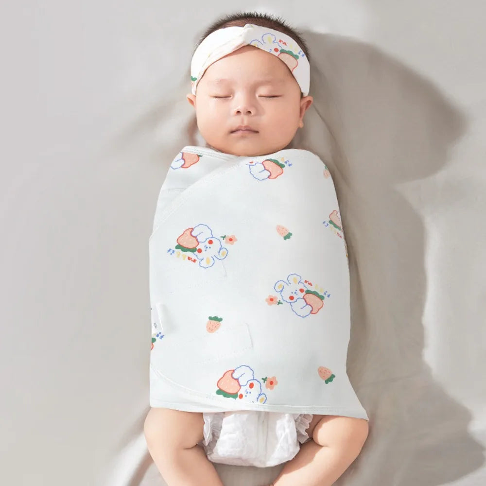 Comfortable Anti-startle Sleeping Bag Cotton Single Layer Swaddle