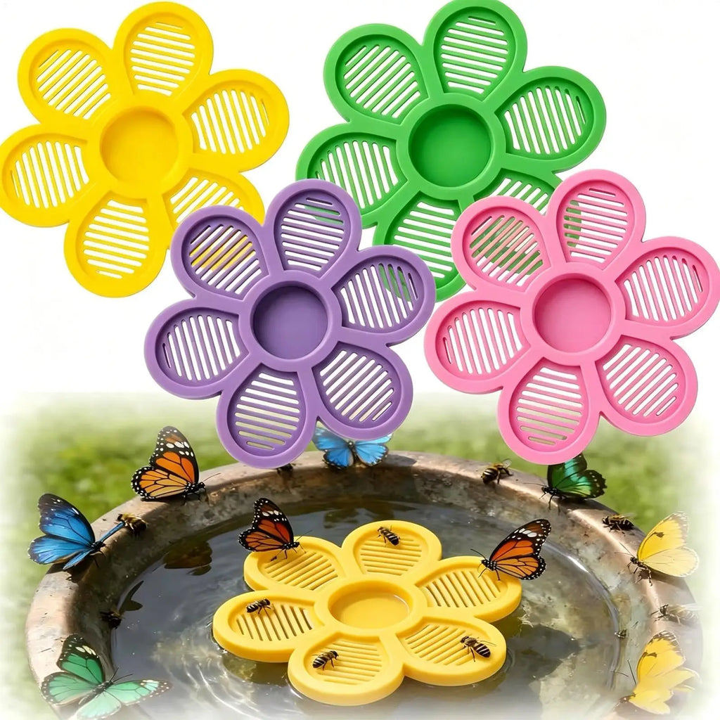 Floating Bee Island Waterer – Pollinator Drinking Tray for Garden