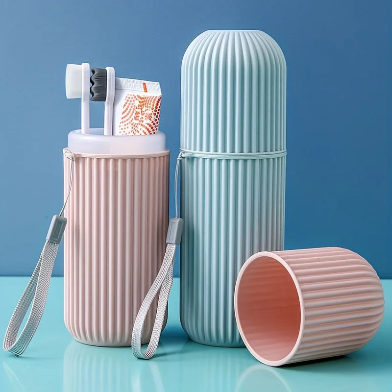 Table Toothbrush Protect Holder Cup Case Travel Camping Storage Box