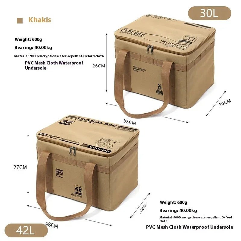 Large Camping Storage Bag 30–40L | Waterproof Outdoor Organizer
