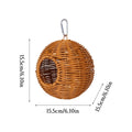 Spherical Hanging Parrot Nest | Bird Sleeping & Breeding House