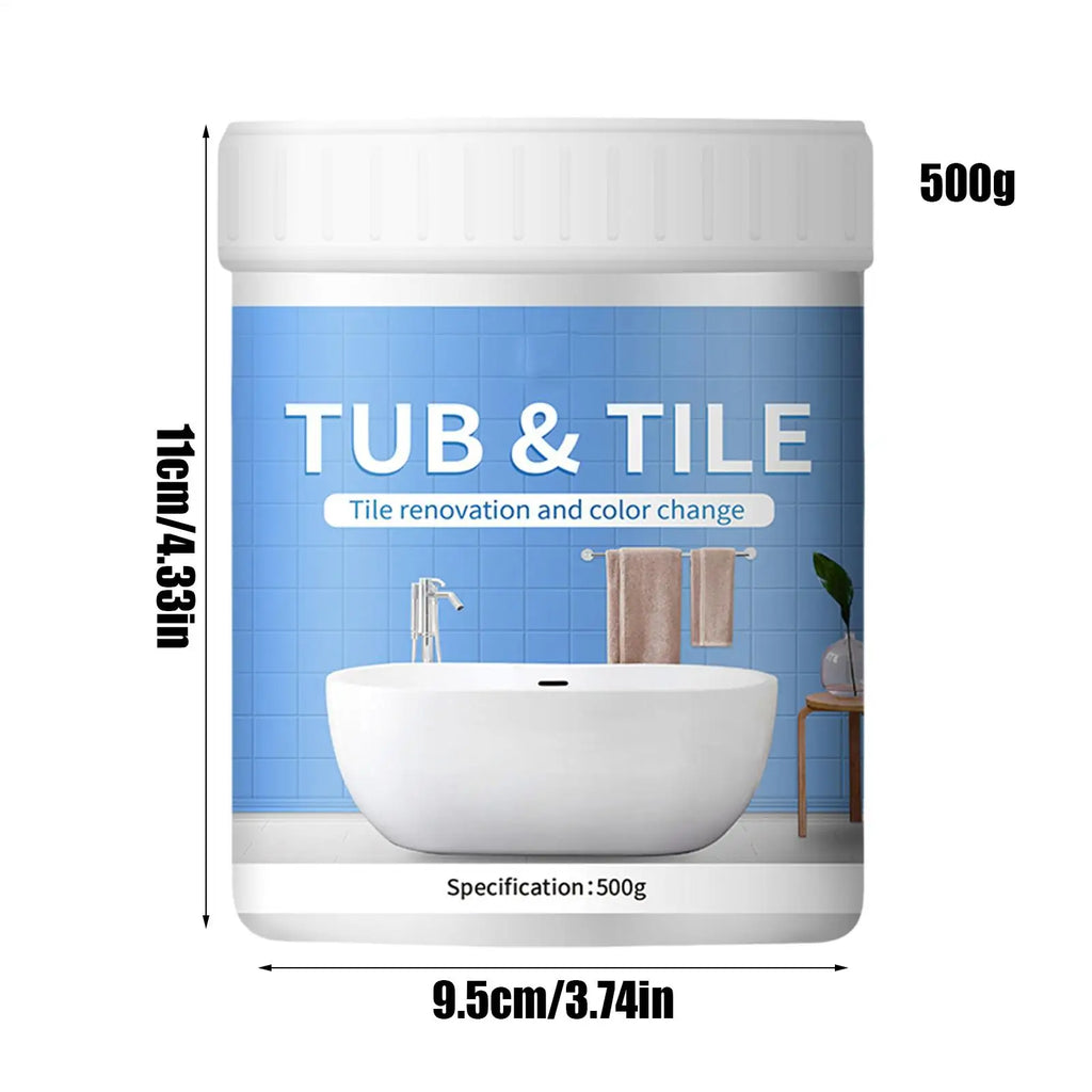 500g Bathroom Tile Paint Kit – Quick-Dry Bath Refinishing Set