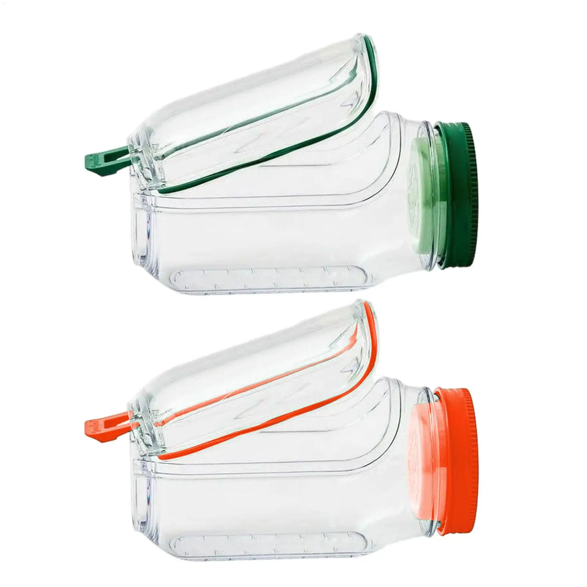 Leakproof Side-Open Salad Jar | Portable 1000ml Lunch Container
