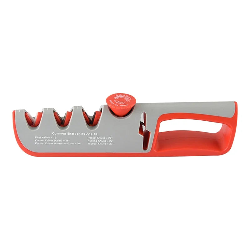 5-in-1 Knife & Scissor Sharpener | Adjustable Angle Whetstone