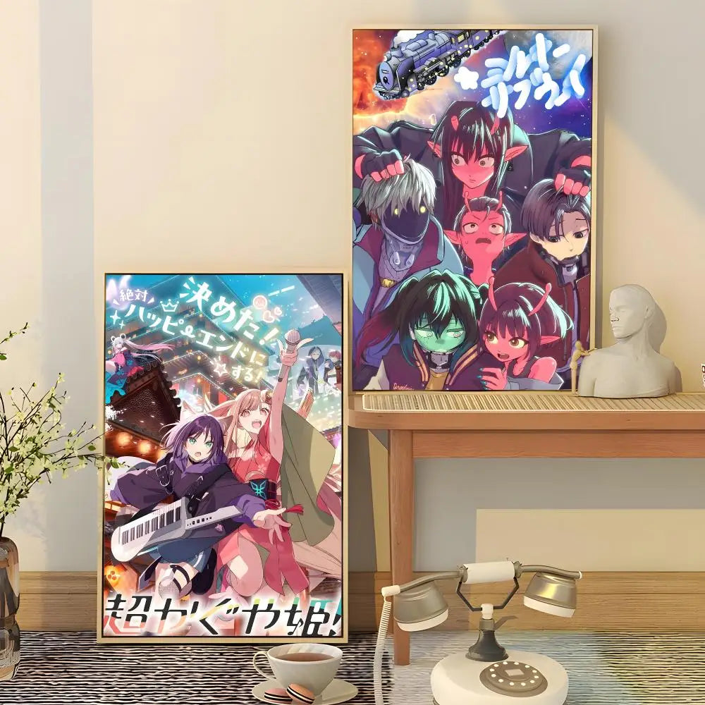 Milky Subway Anime Poster HD Waterproof Wall Sticker | Décor