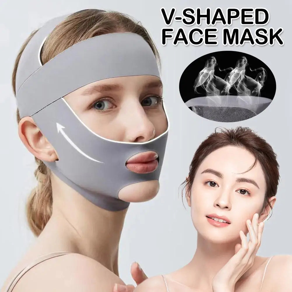 V-Shape Face Lifting Chin Strap – Slim & Firm Jawline Daily