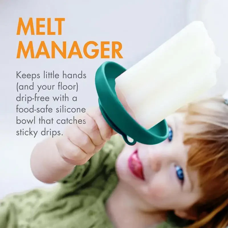 Leak-proof Ice Cream Stick Holder Tool Popsicle Holders Kids Frozen