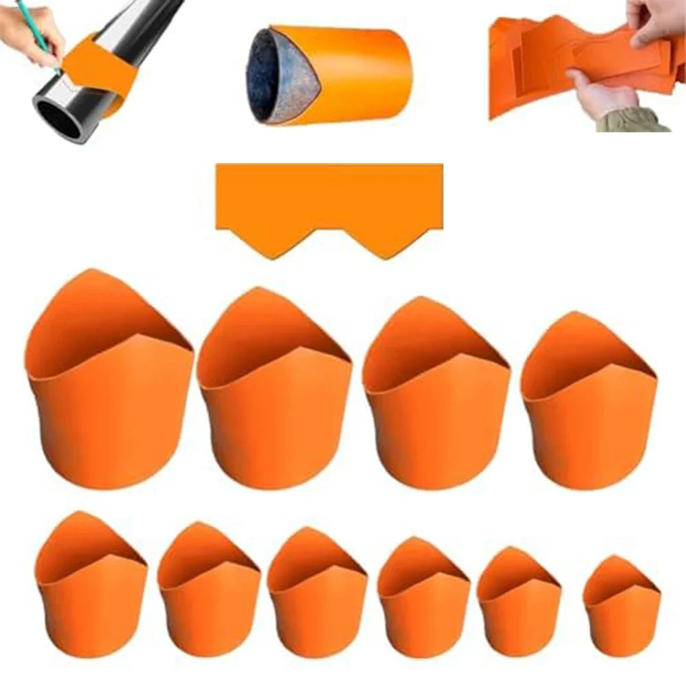 Pipe Saddle Cutting Layout Marking Guide Kit – 5 or 10 Pcs