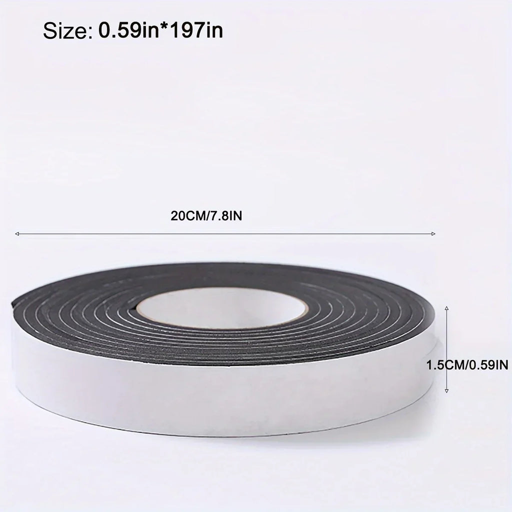 Self-Adhesive Foam Weather Stripping Tape – Door & Window Seal