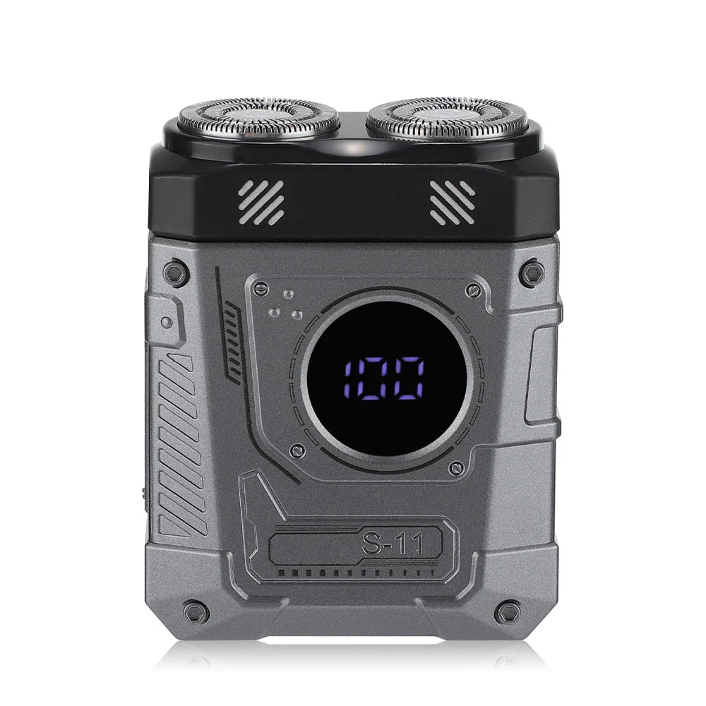 AFDEAL Mini Electric Shaver for Men – USB Rechargeable Travel Razor